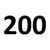 200 Patronen