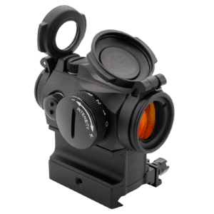 Aimpoint® <br><b>Micro T-2 Schwarz mit LRP Montage | 39 mm</b><br>2 MOA Rotpunkt