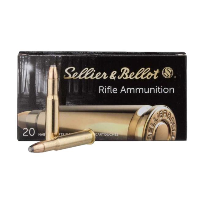 Sellier & Bellot Rifle Ammunition SP 9.7g 150gr .30-30 Win. 50 Schuss