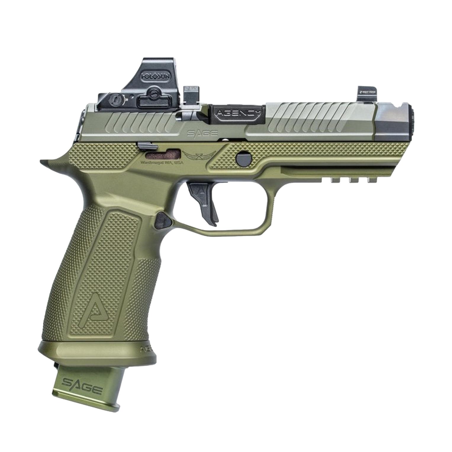 Agency Arms Sage P320 OD-Green Optic Agency Arms Sage P320 OD-Green Optic