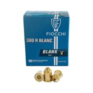 Fiocchi 380 / 9mm Revolver Blanc Star Crimp