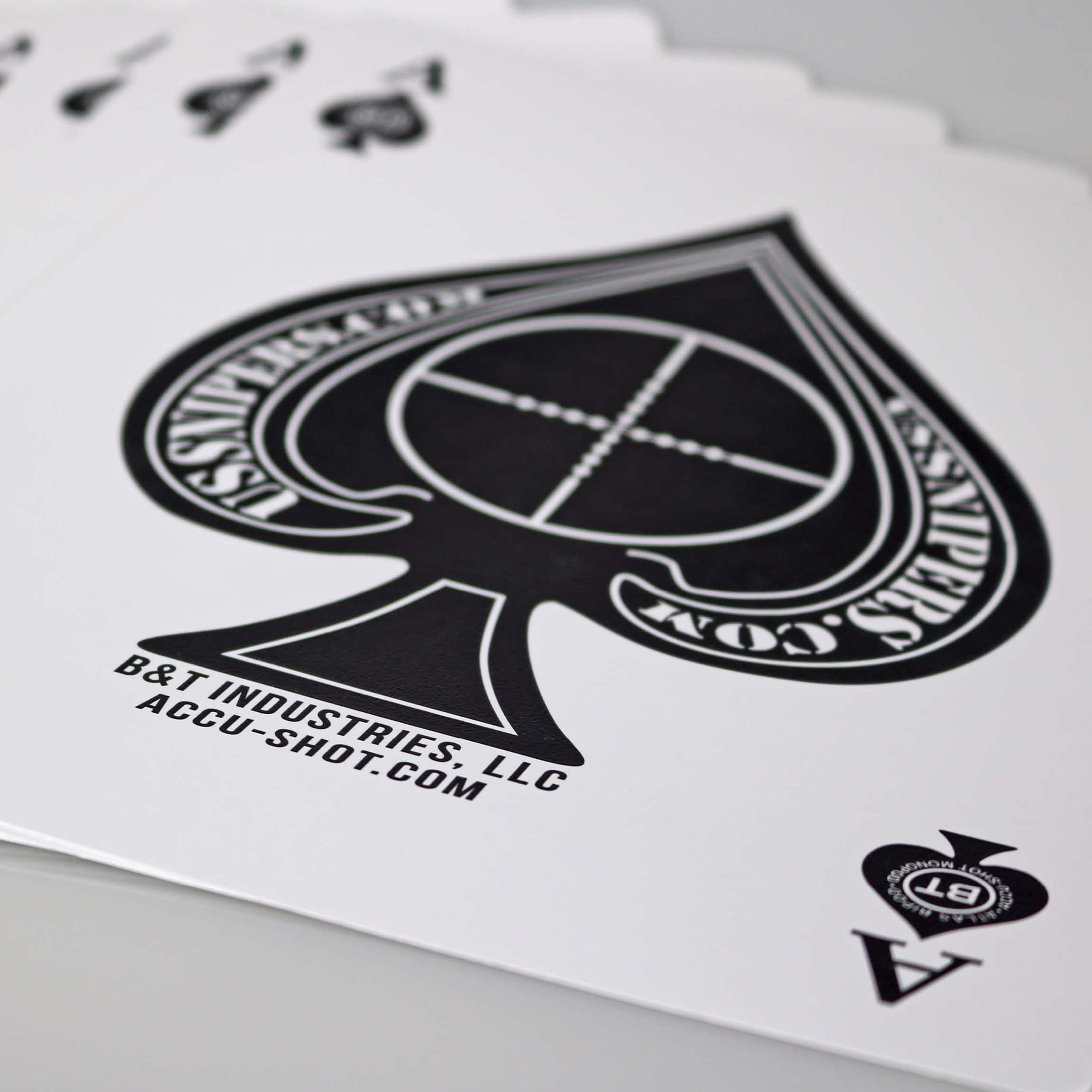 469-US10-ELC-U.S.-Snipers-Death-Calling-Cards B&T Industries<br><b>ELC U.S. Snipers Death Card</b><br>27.94cm x 21.59cm 3