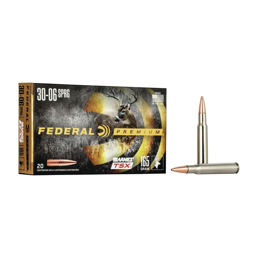 Federal Barnes TSX 9.7g 165gr .30-06 Springfield Federal Barnes TSX 9.7g 165gr .30-06 Springfield