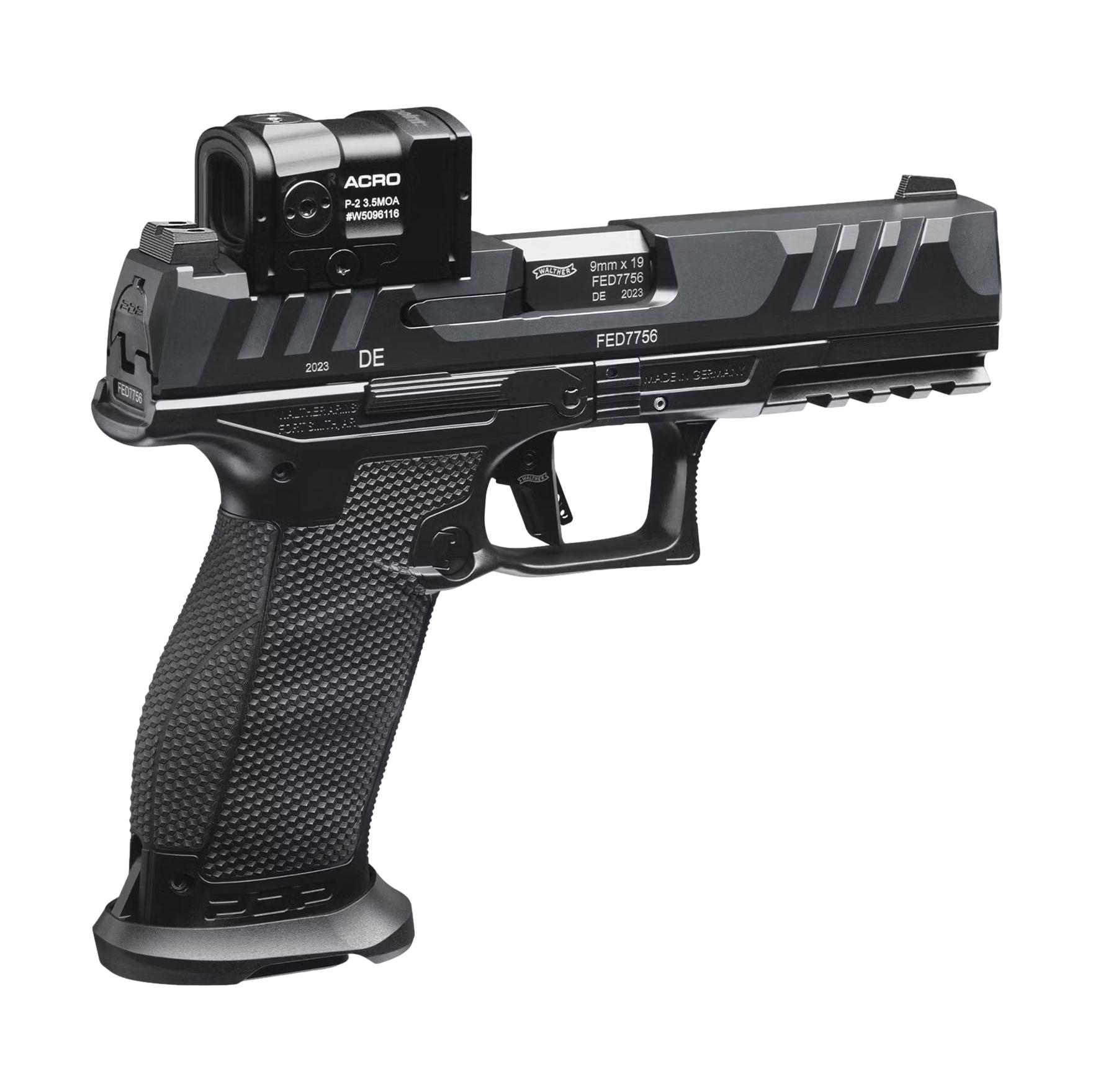 PDP FS Pro OC Aimpoint Walther <br><b>PDP Pro FS 4.5 | Aimpoint </b><br> ACRO P-2 | 9mm Para 3