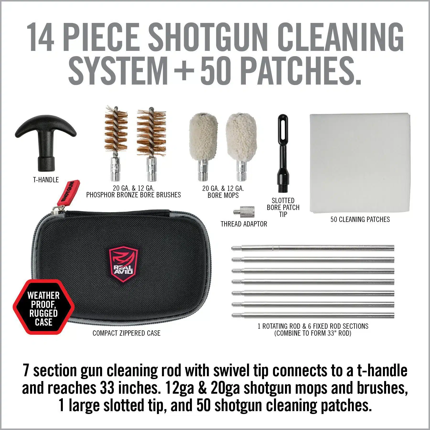 AVGCK310-S_GunBoss-ShotgunCleaningKit_004 Real Avid <br><b>GUN BOSS® Weapon Cleaning Kits </b><br> 5