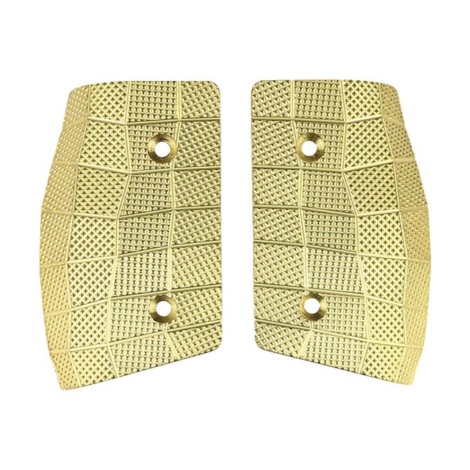 CanikrivalSPALMSWELLBRASS_clipped_rev_1 LOKGrips<br><b>Canik SFx Rival-S Standard GridLOK </b><br> Brass | 2