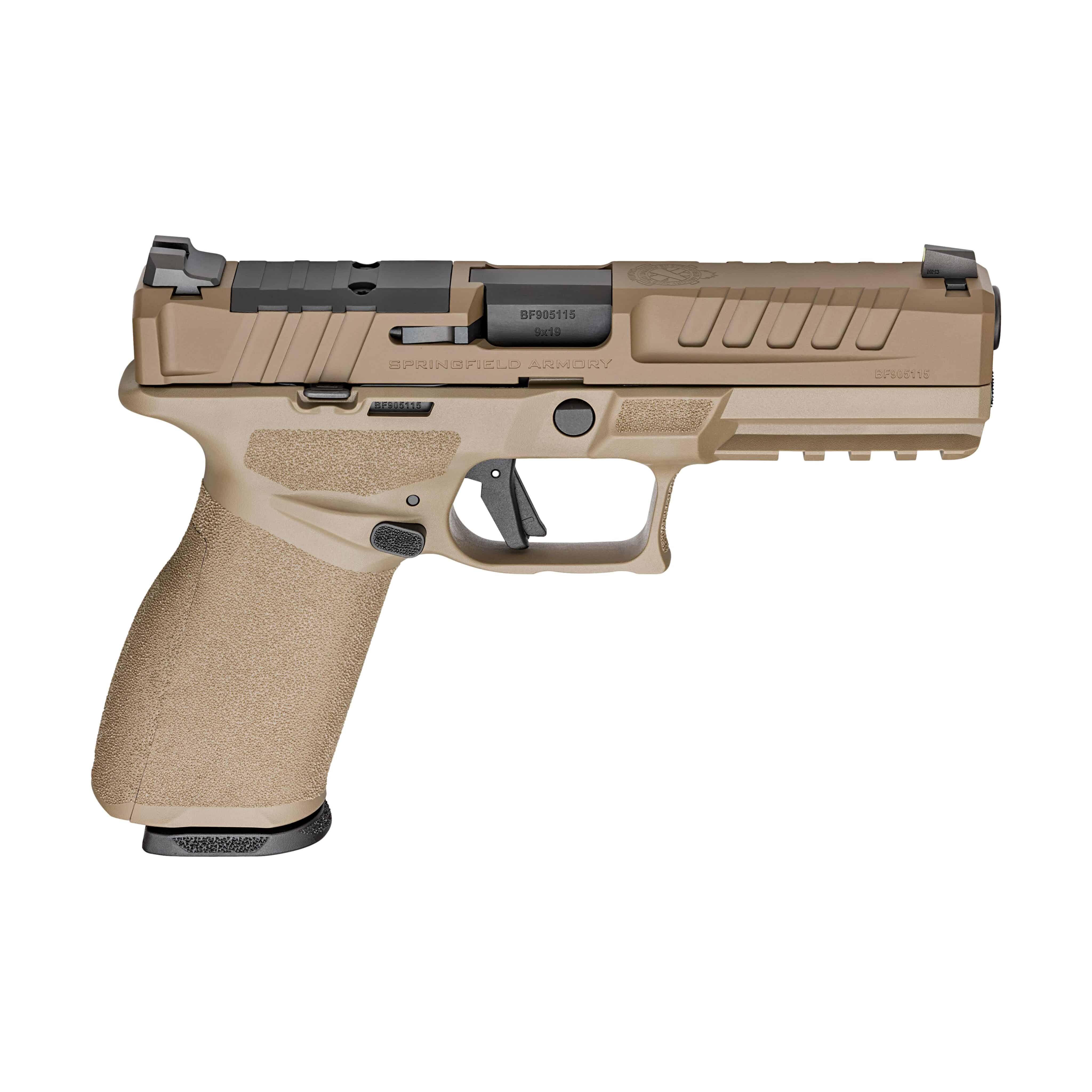 Springfield Armory Echelon OSP U-Notch 9mm Para FDE Springfield Armory Echelon OSP U-Notch 9mm Para FDE