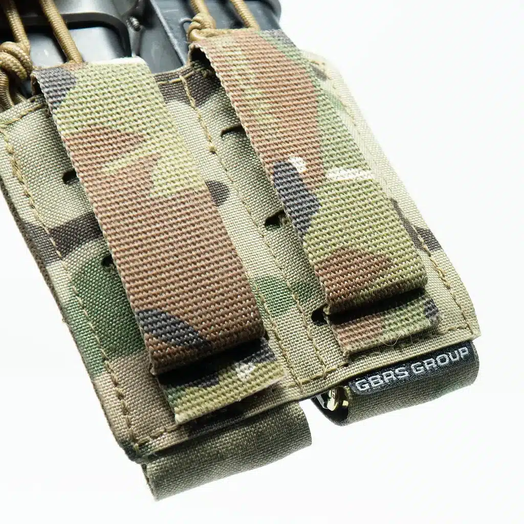 GBRS GROUP Double Pistol Magazine Pouch - Bungee Retention GBRS GROUP Double Pistol Magazine Pouch - Bungee Retention
