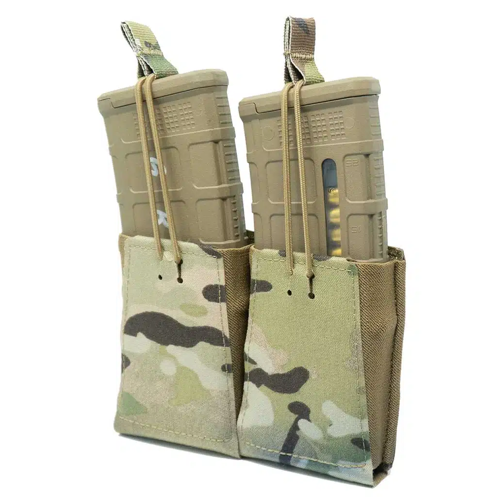 GBRS GROUP Double Rifle Magazine Pouch - Bungee Retention GBRS GROUP Double Rifle Magazine Pouch - Bungee Retention