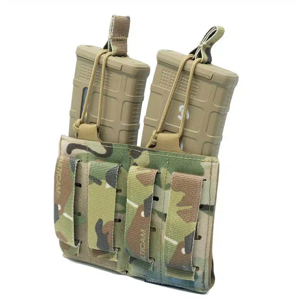 GBRS GROUP Double Rifle Magazine Pouch - Bungee Retention GBRS GROUP Double Rifle Magazine Pouch - Bungee Retention