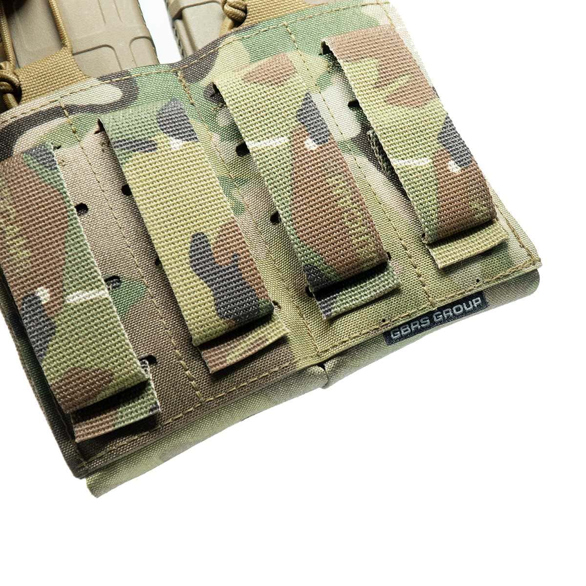 GBRS GROUP Double Rifle Magazine Pouch - Bungee Retention GBRS GROUP Double Rifle Magazine Pouch - Bungee Retention
