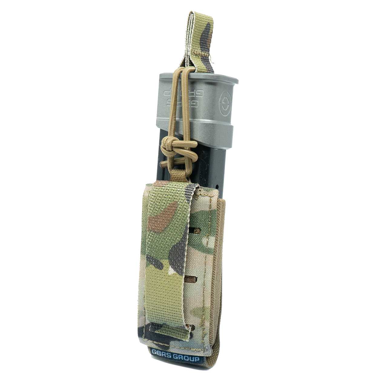 GBRS GROUP Single Pistol Magazine Pouch - Bungee Retention GBRS GROUP Single Pistol Magazine Pouch - Bungee Retention