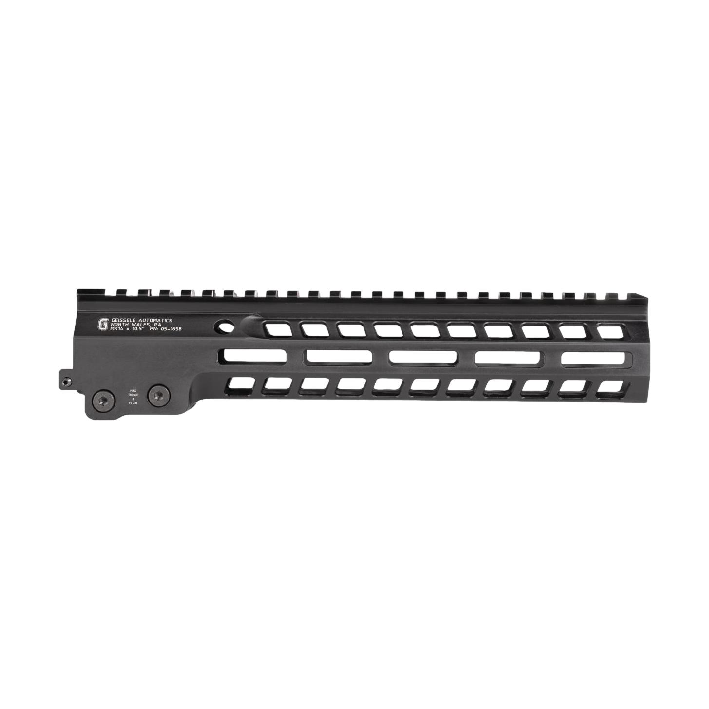 Geissele Super Modular Rail MK14 M-LOK-10.5-blk-0 Geissele Super Modular Rail MK14 M-LOK-10.5-blk
