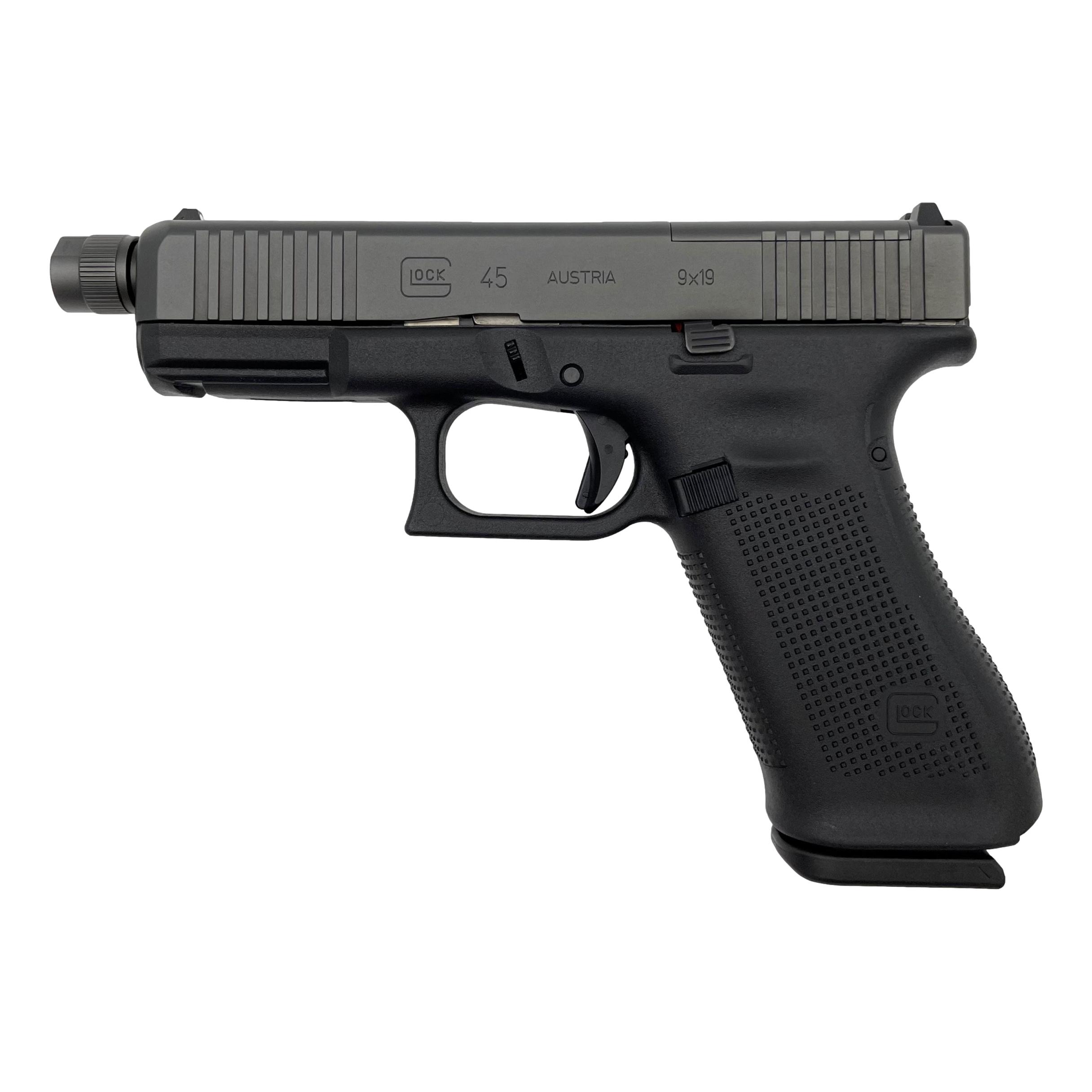 Glock-45-Gen5-MOS-Gewindelauf-links-1_clipped_rev_1 GLOCK <br><b>G45 Gen5 MOS | Gewindelauf </b><br>9 mm Para 1