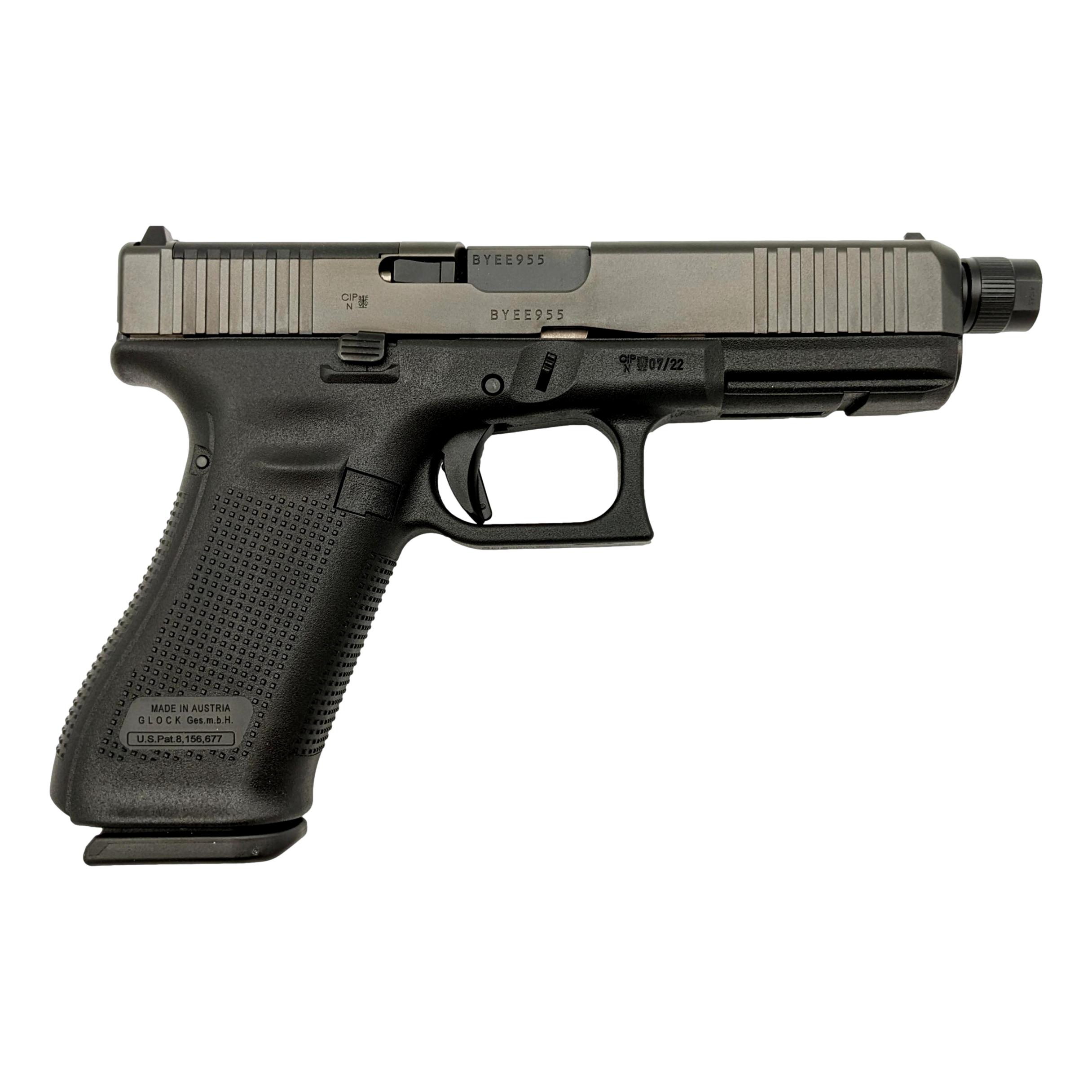 Glock17-Gen5-MOS-Gewindelauf-rechts GLOCK <br><b>G17 Gen5 MOS | 5.0" Gewindelauf </b><br>9mm Para 1