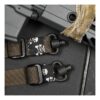 Grovtec D-Loop Heavy Duty Push Button Quick Detach QD Swivel Grovtec D-Loop Heavy Duty Push Button Quick Detach QD Swivel