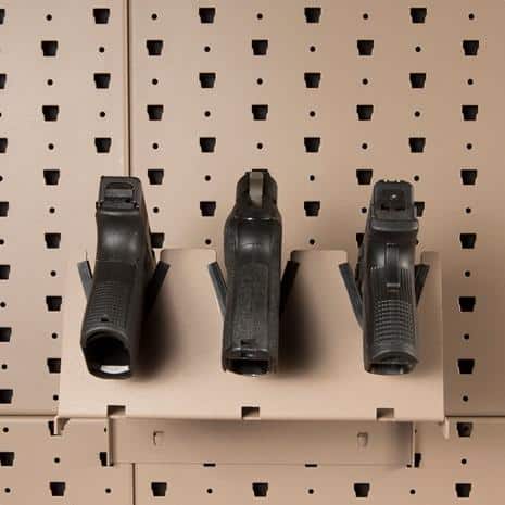 Gallowtech Handgun Shelf Hanger - 3 Handguns Gallowtech Handgun Shelf Hanger - 3 Handguns