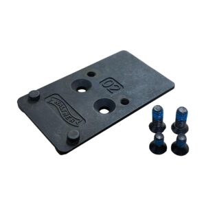 Walther PDP Montageplatte Nr. 2 Trijicon RMR/SRO, Holosun 407C/507C