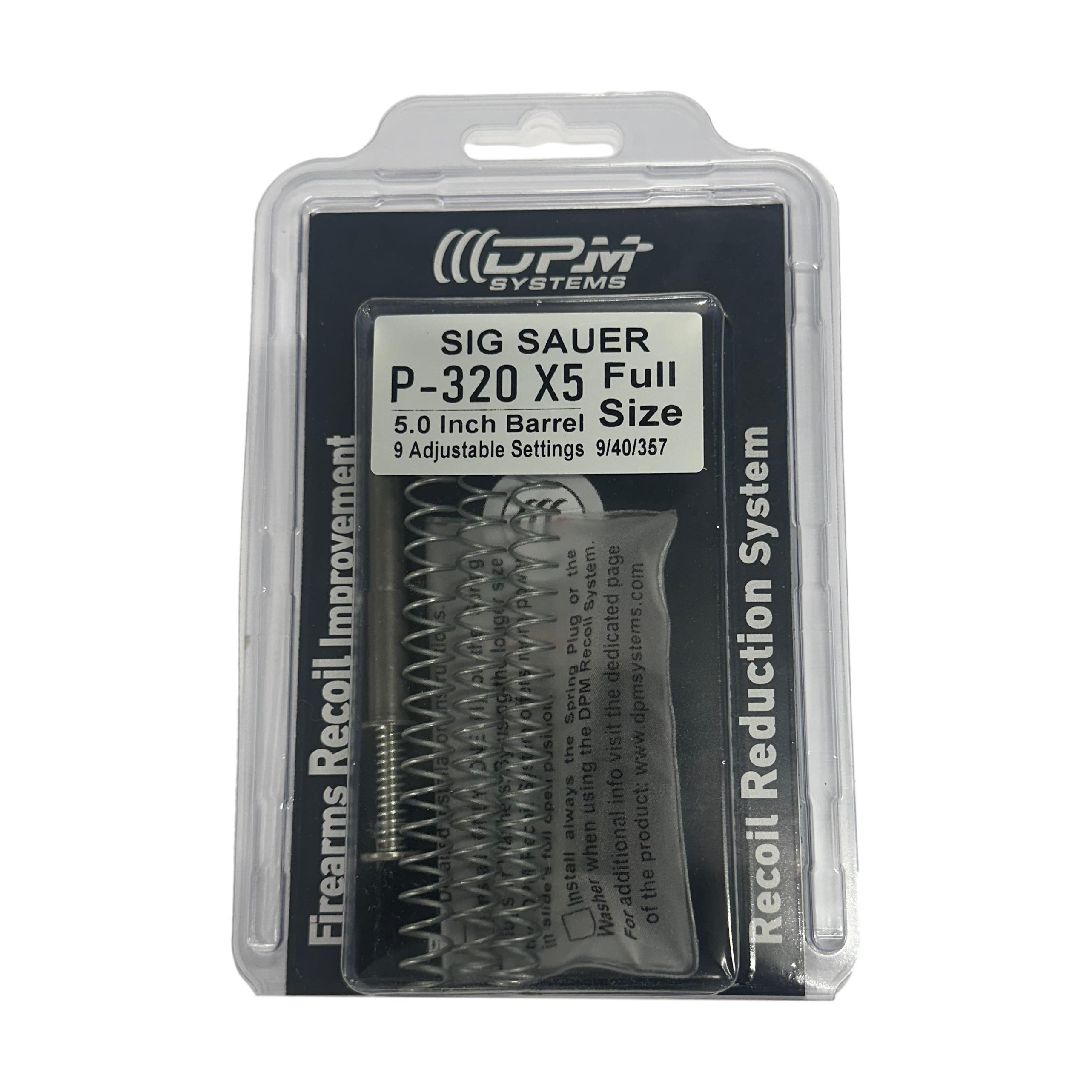 DPM Systems <br><b>Recoil Reduction System </b><br> Sig Sauer P320 XFIVE 2