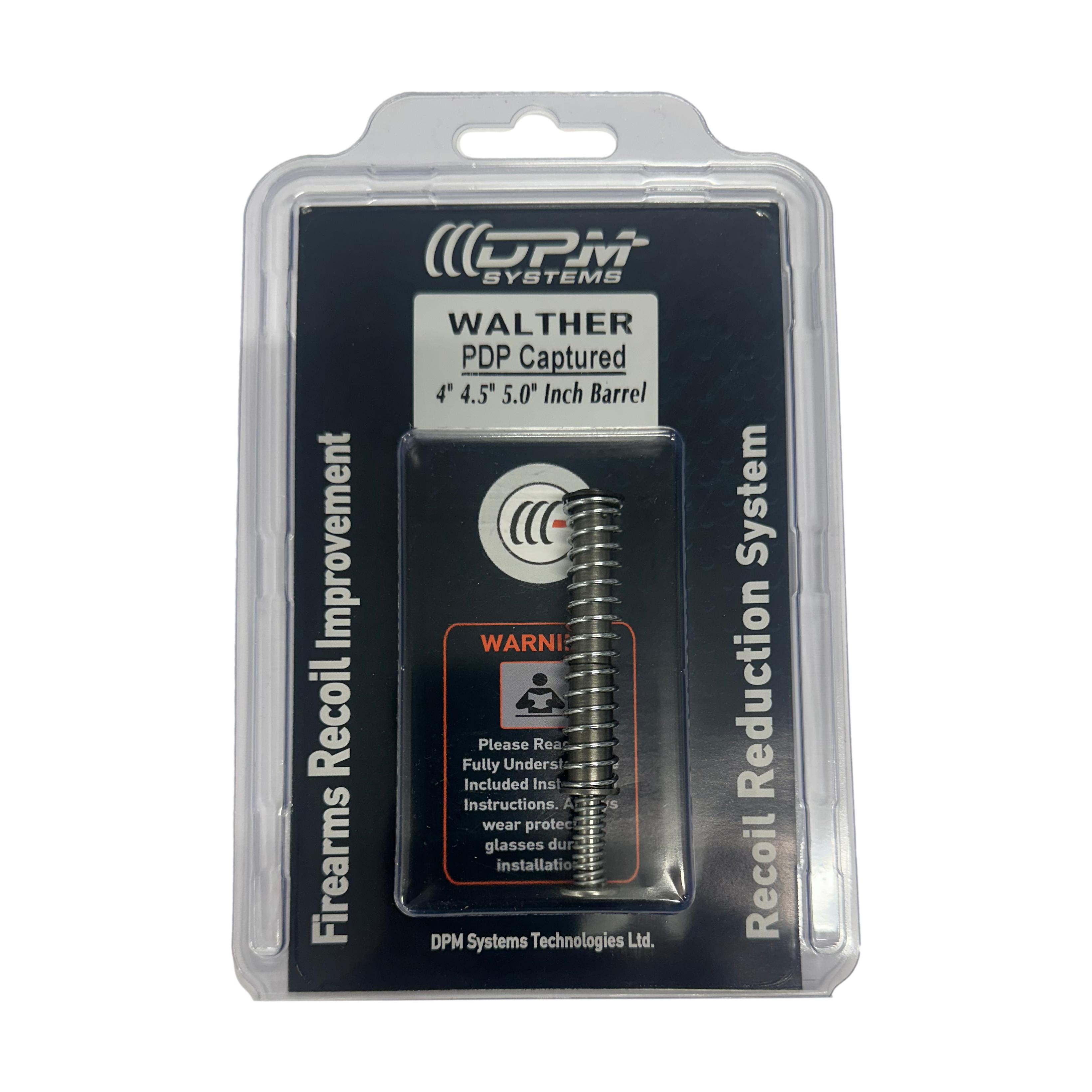 DPM PDP DPM Systems <br><b>Recoil Reduction System </b><br> Walther PDP 4" - 4.5" - 5" | Captured Version 2