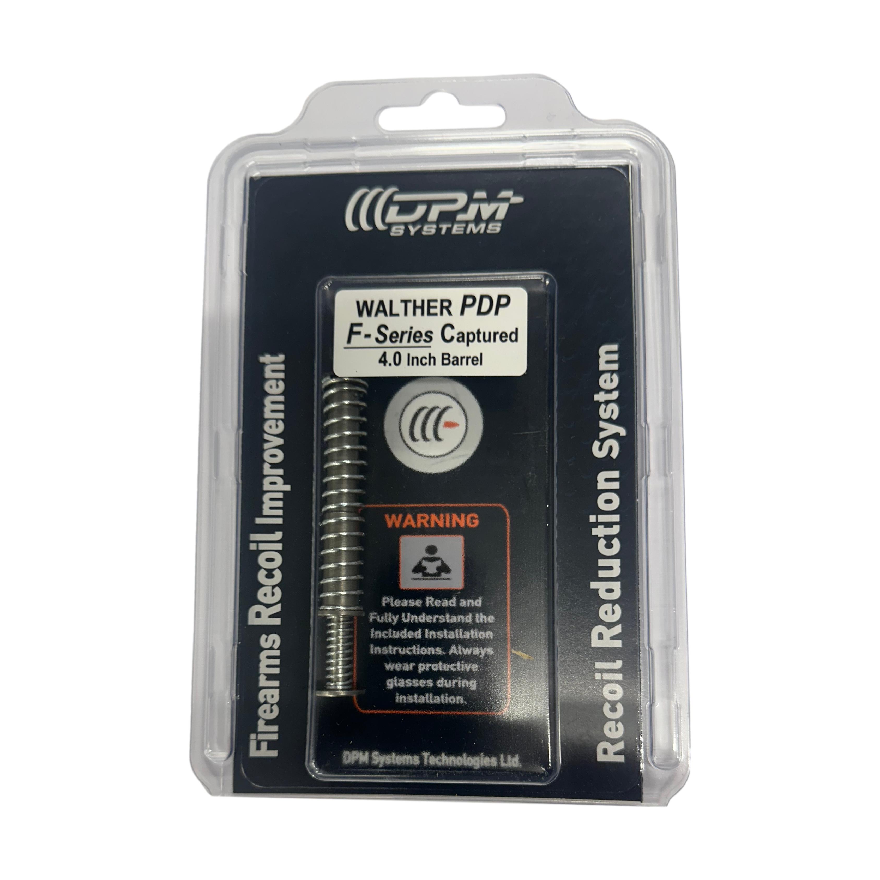 DPM PDP F DPM Systems <br><b>Recoil Reduction System </b><br> Walther PDP F-Series 4" | Captured Version 2
