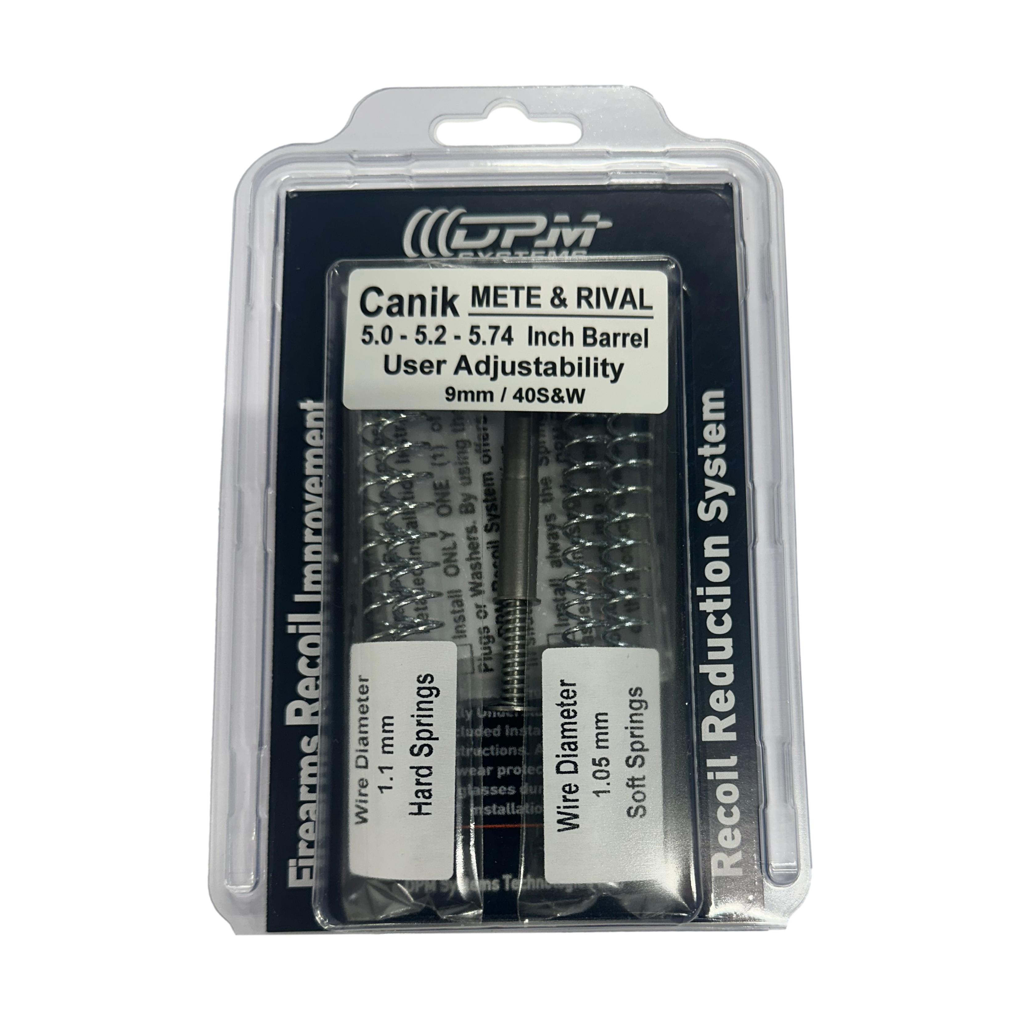 Canik Mete & Rival DPM Systems <br><b>Recoil Reduction System </b><br> Canik Mete & Rival 5" - 5.2" - 5.74" 2