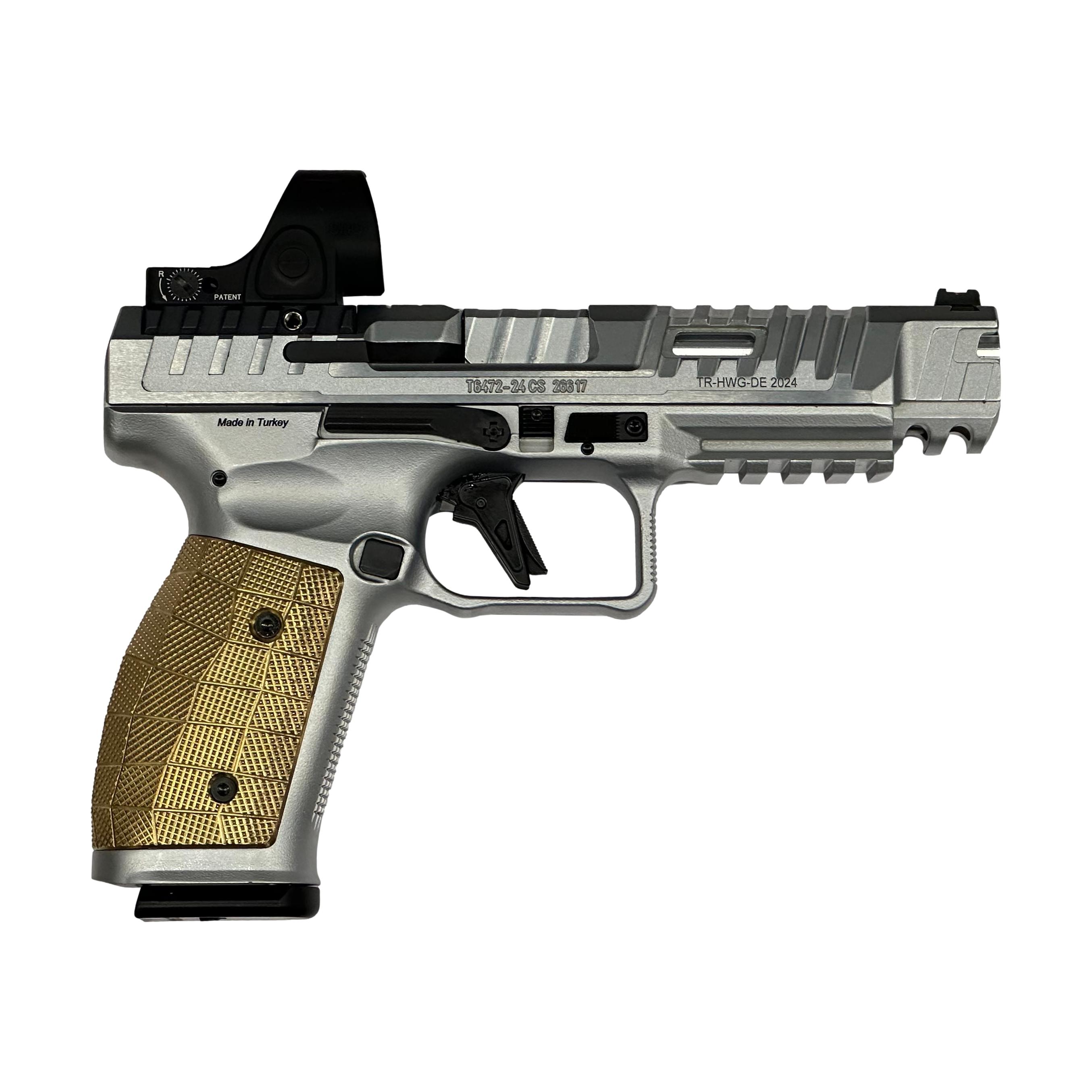 RIVAL-S Match CANiK <br><b> SFx RIVAL-S | Match Production </b><br>9mm Para | SRO | DPM | LokGrips | Chrome 2
