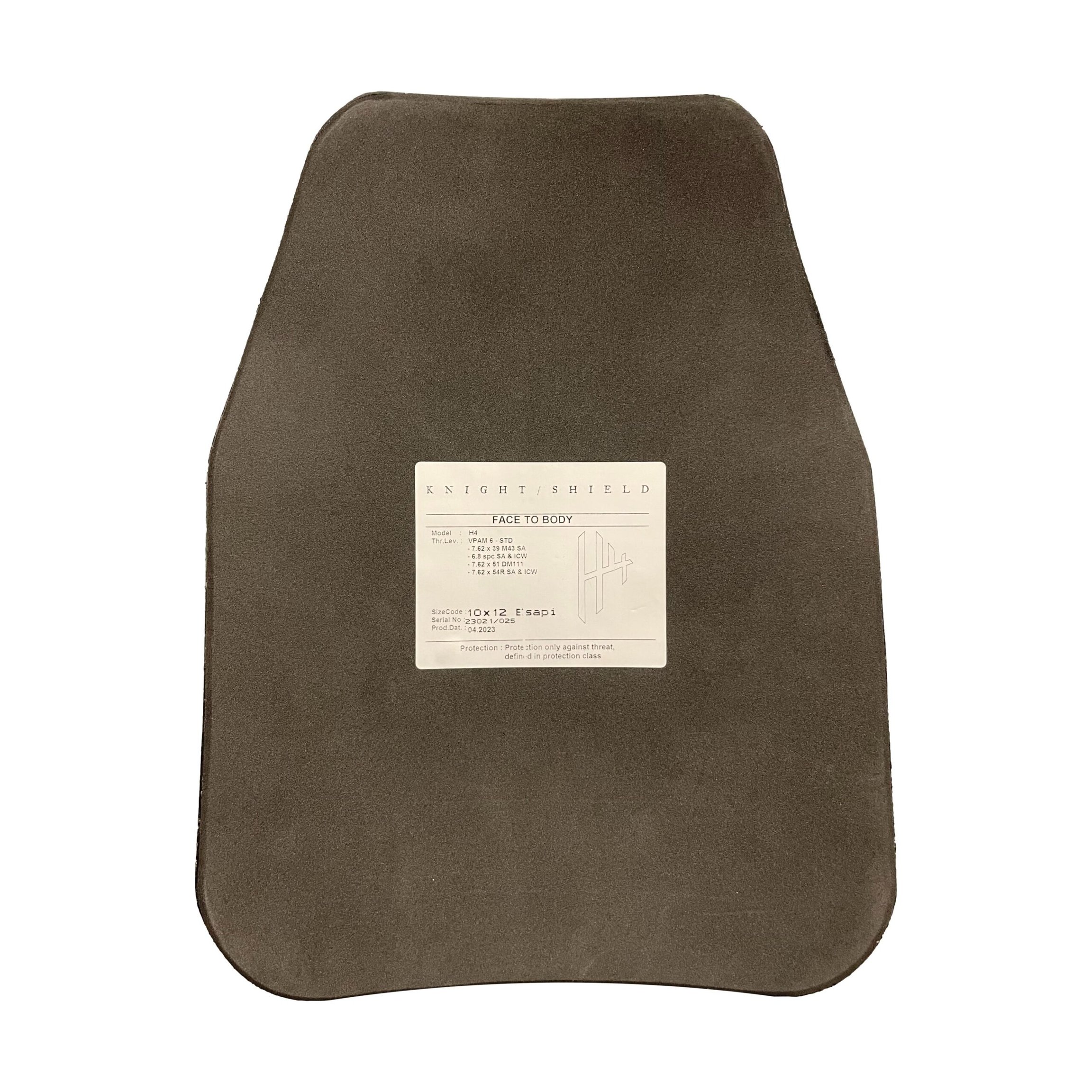 Knight Shield H4 Ballistische Platte