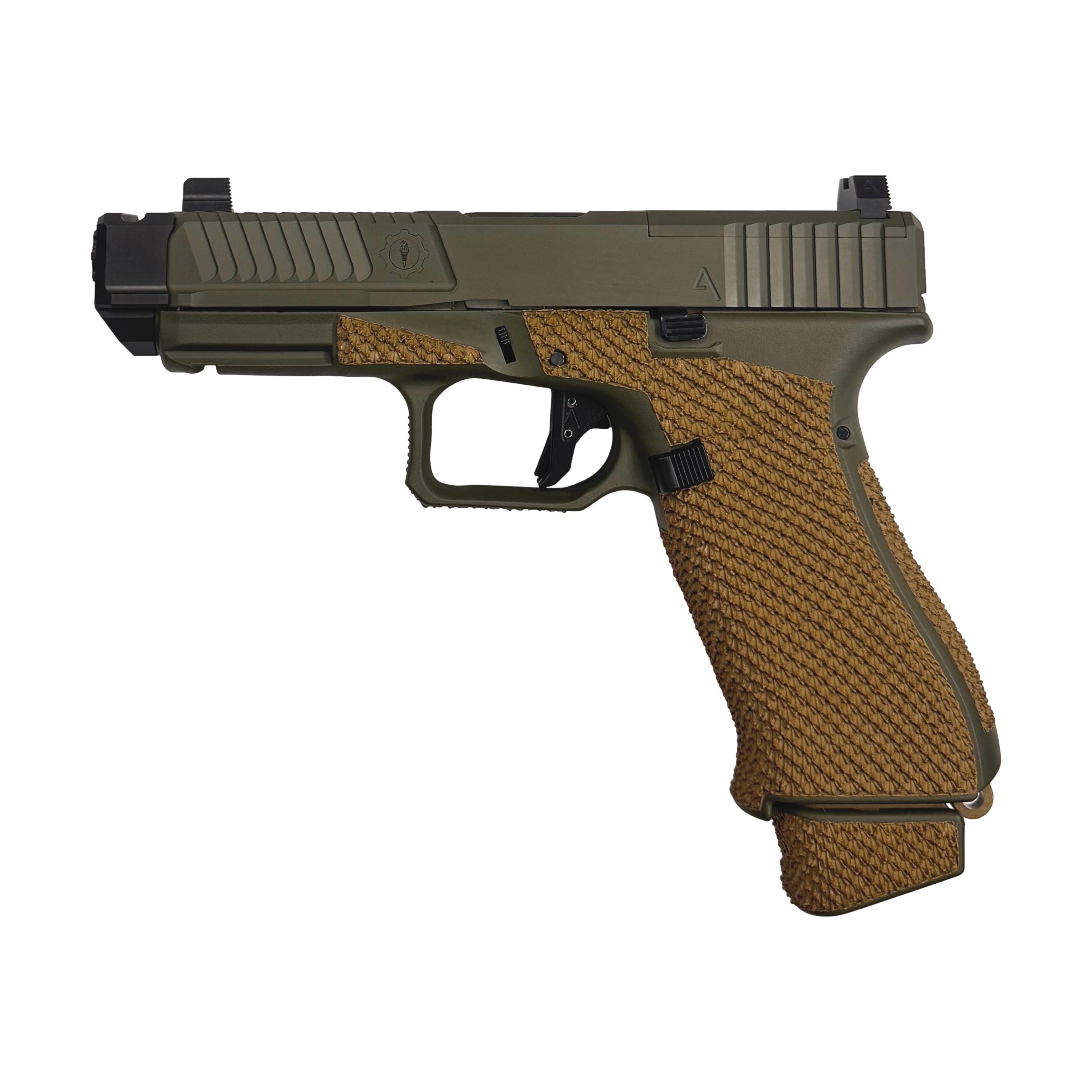Agency Arms Glock 19X Sage Dynamics V2 OD-Green