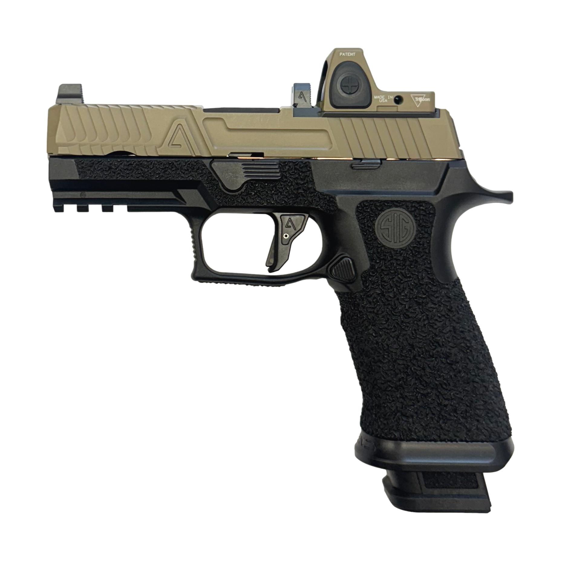 Agency Arms Custom P320 FDE/Black Agency Arms Custom P320 FDE/Black