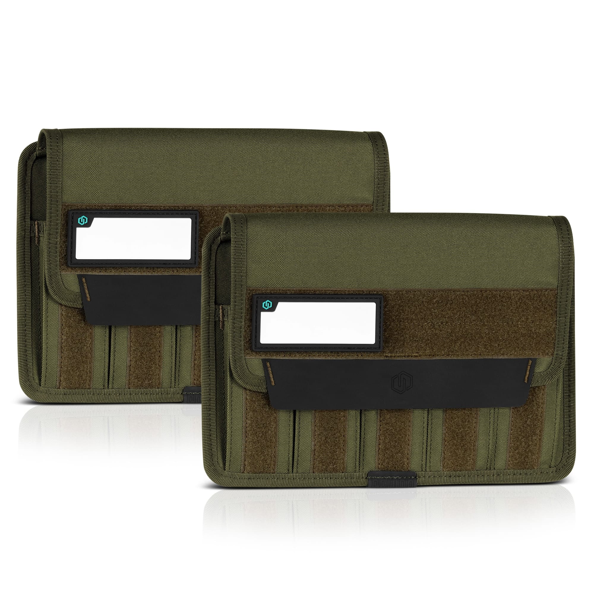 MP-FD-PISX5-OG-1 Savior Equipment <br><b>PISTOL MAG POUCH </b><br>MAG BUDDY | 2 Pack 3