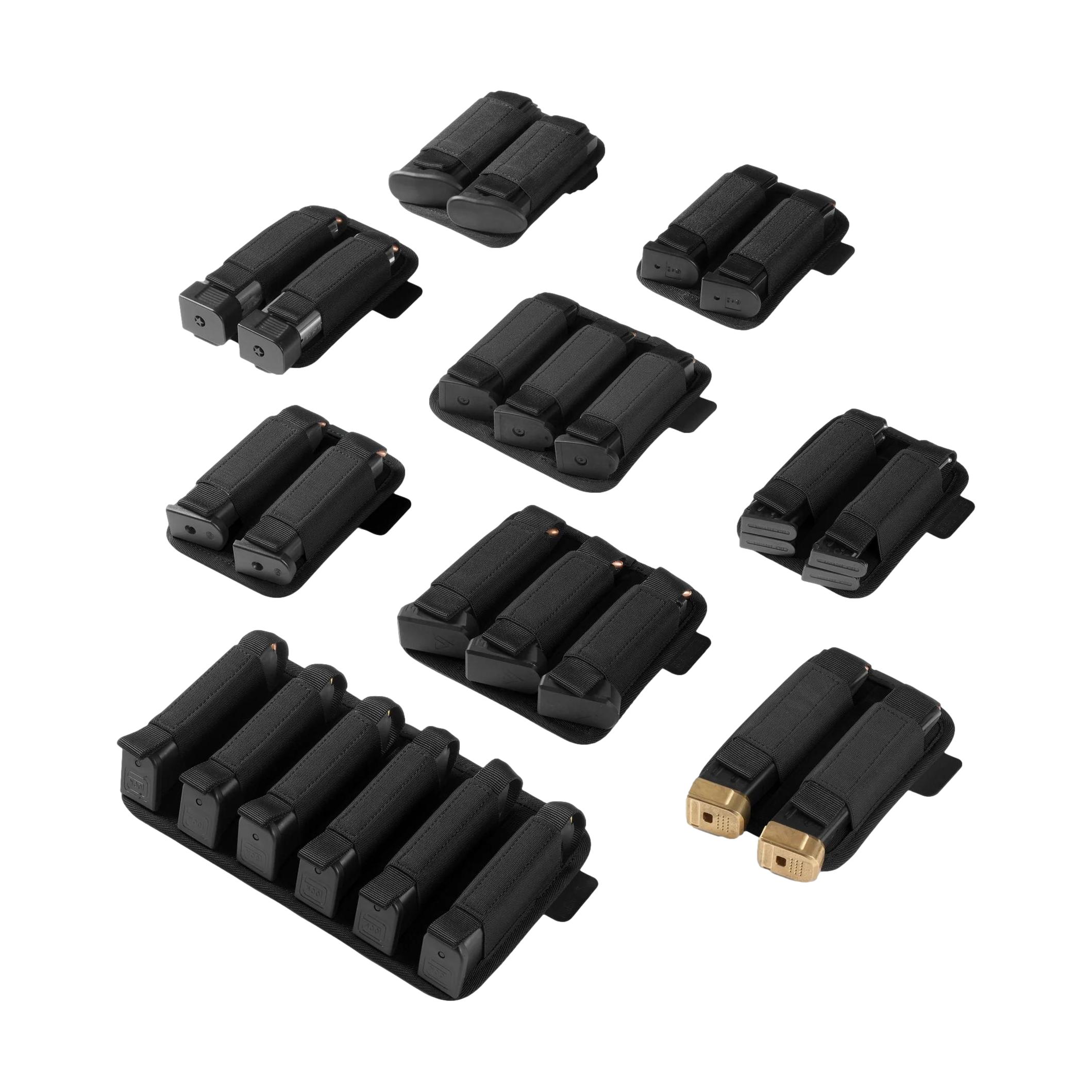 Savior Equipment Pistol Mag Holder Hook Backing Savior Equipment <br><b> Pistol Mag Holder Hook Backing </b><br> 6 Slot | 5