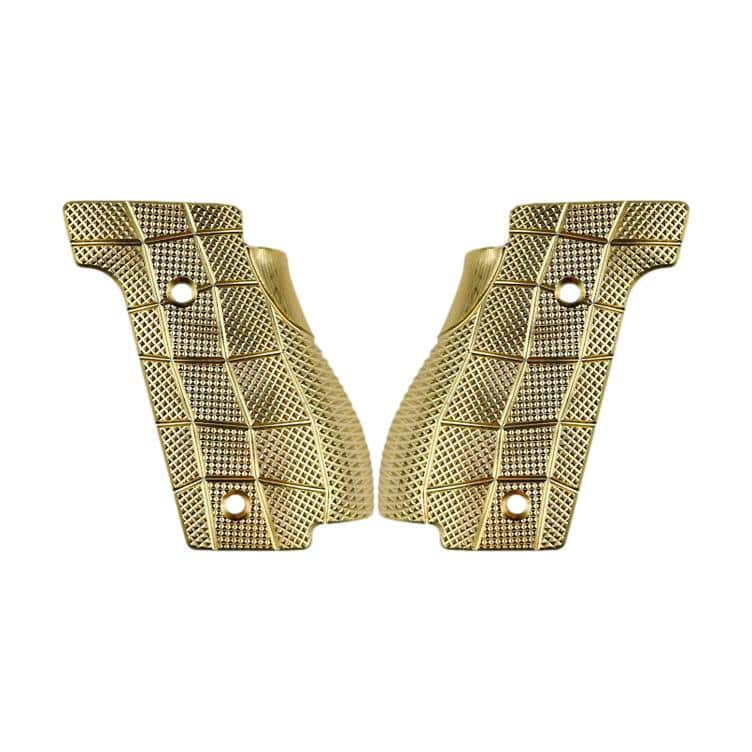 PDP FSRaw_clipped_rev_1 LOKGrips<br><b>Walther PDP FS SF Standard GridLOK </b><br> Brass | 1