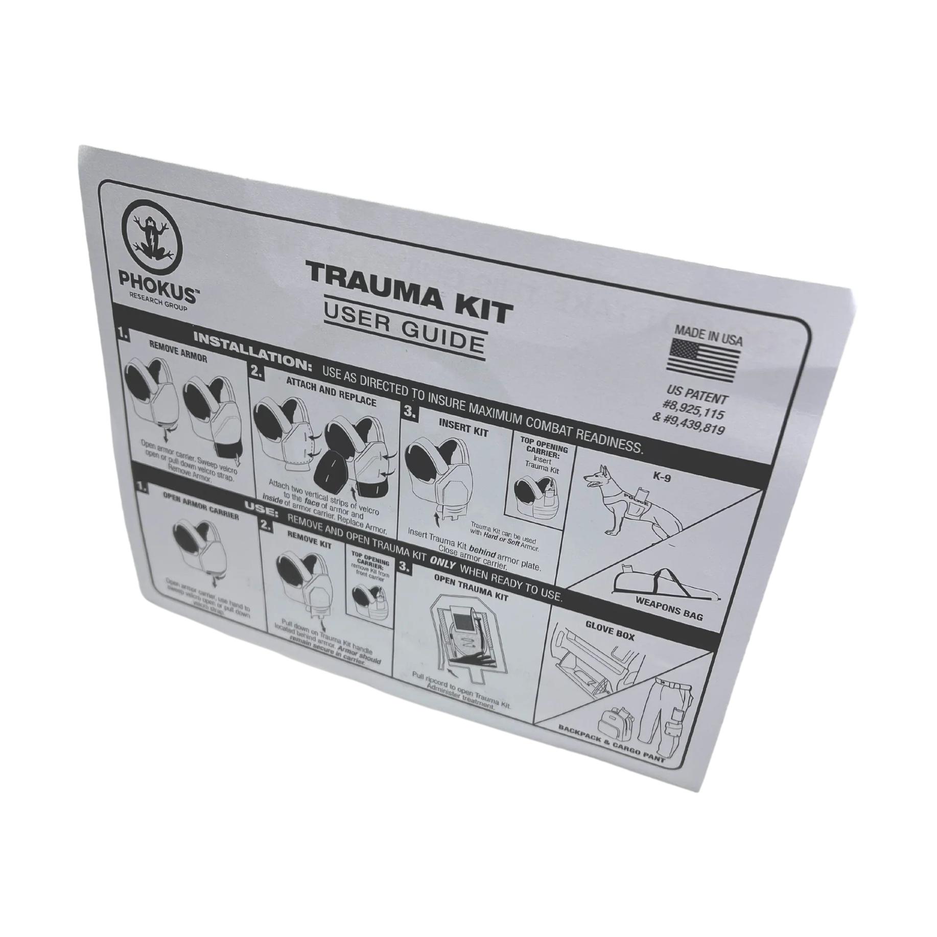 PHOKUS RESEARCH GROUP ETK EXPEDITION TRAUMA KIT - 2 PHOKUS RESEARCH GROUP ETK EXPEDITION TRAUMA KIT