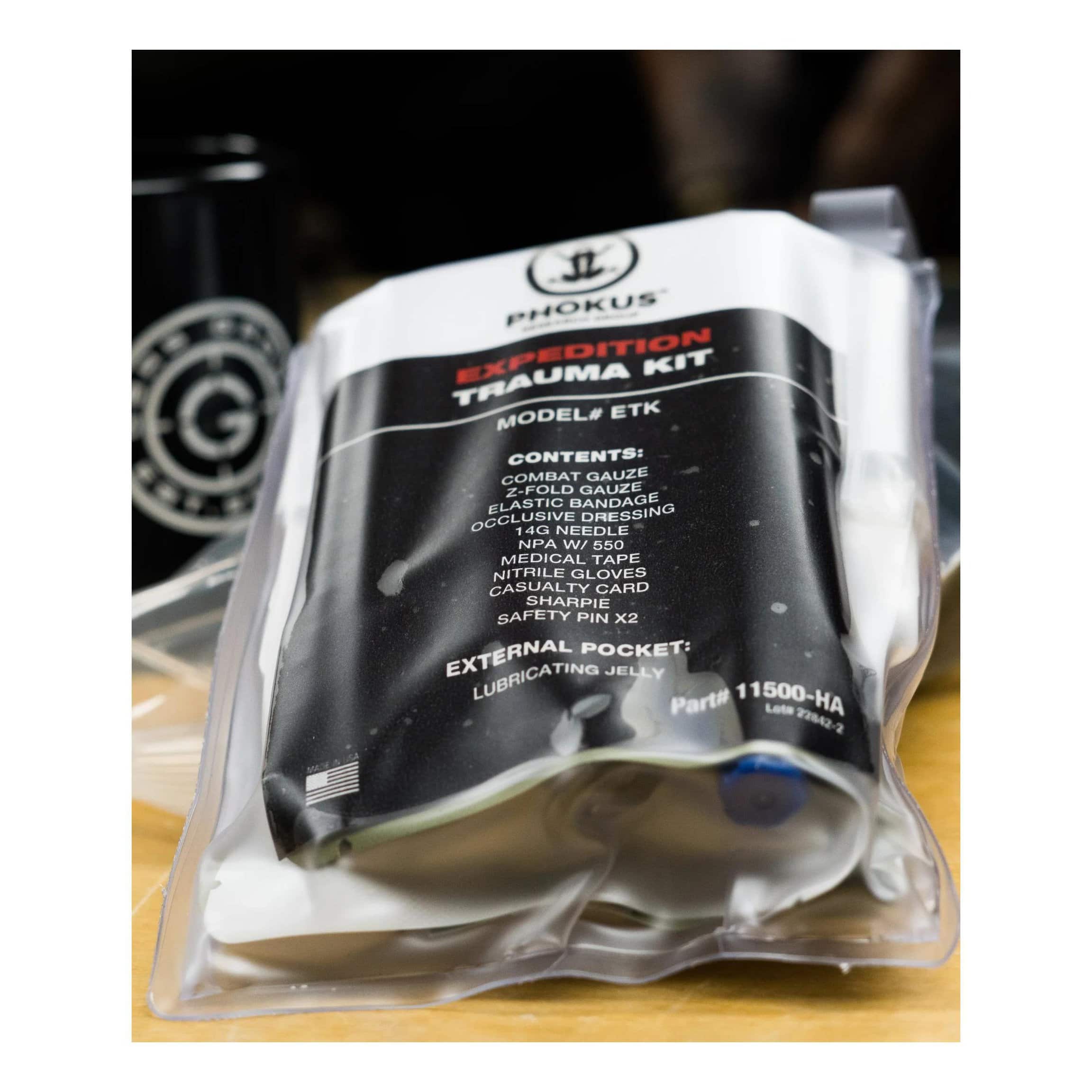 PHOKUS RESEARCH GROUP ETK EXPEDITION TRAUMA KIT - 3 PHOKUS RESEARCH GROUP ETK EXPEDITION TRAUMA KIT