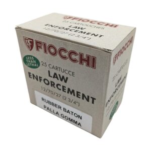 Startseite 9 Fiocchi Law Enforcement Rubber Batton12/70 25 Schuss