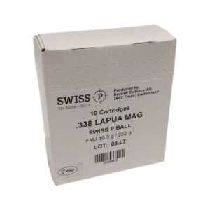 Startseite 43 SWISS P Ball FMJ 16.3 g 251 gr .338 Lapua