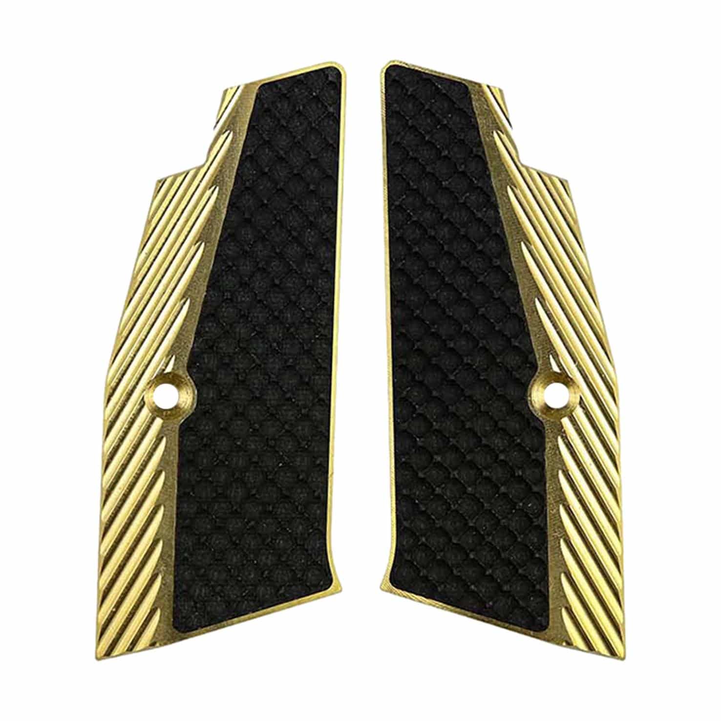 PhoenixRedBack LOKGrips<br><b>Phoenix Redback </b><br> Thin Brass w G10 Bogies Insert 1