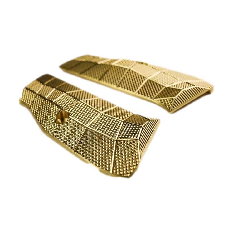 LokGrips LOKGrips<br><b>CZ Shadow 2 Palm Swell GridLOK </b><br> Brass | 2