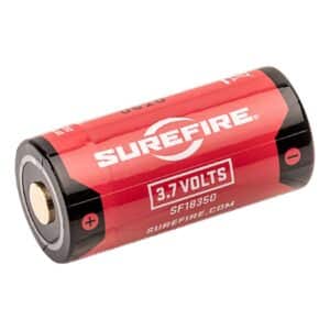 SUREFIRE <br><b>18350 AKKU </b><br>3,7V / 1100mAh