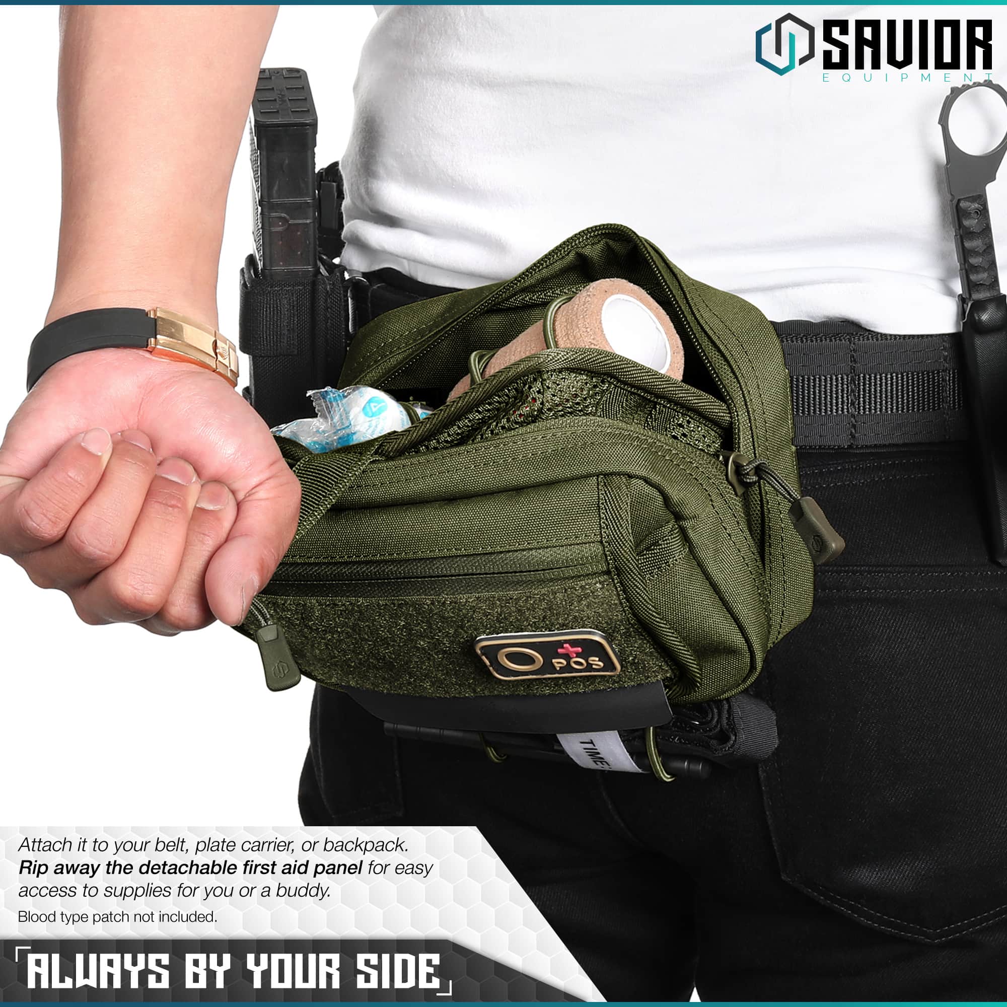 Savior Equipment <br><b>INDIVIDUAL MEDICAL POUCH </b><br>IFAK BUDDY 5