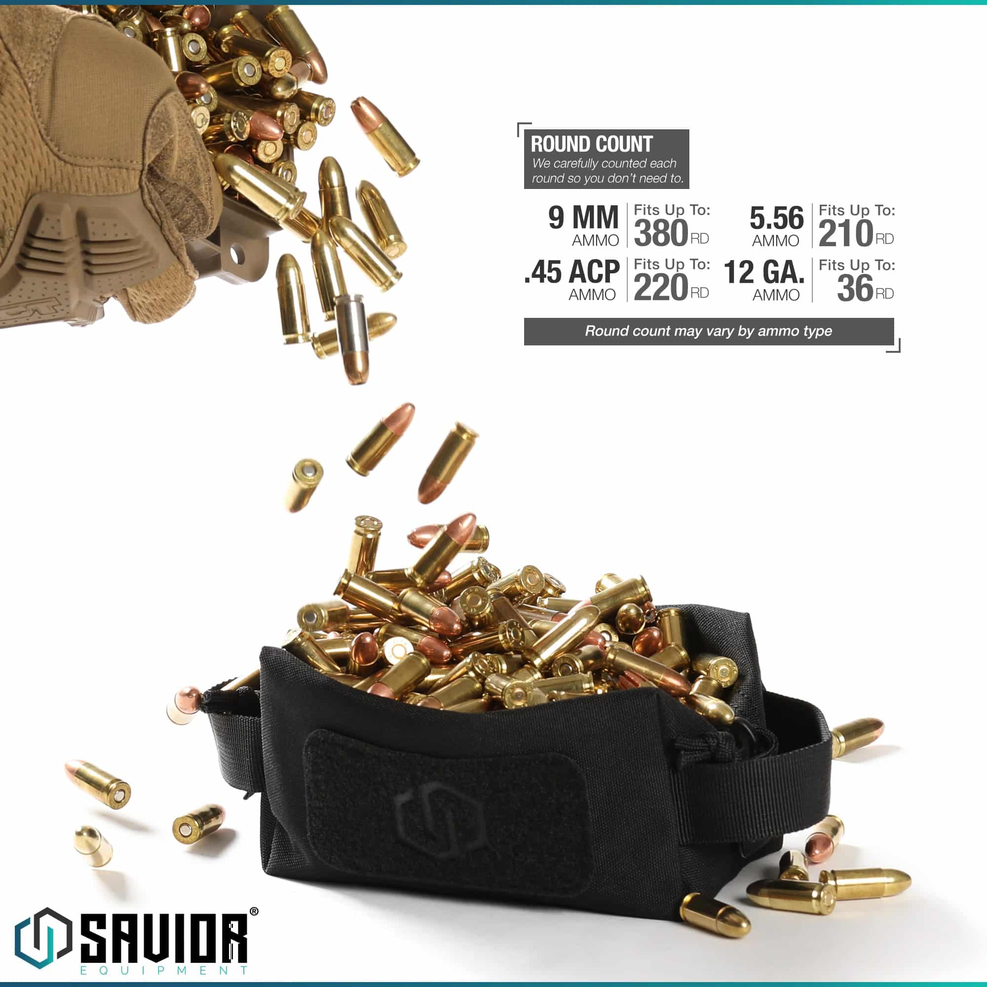 Savior Equipment <br><b>SOFT AMMO CARRIER </b><br>LOOSE SAC MINI | 4 Pack 6