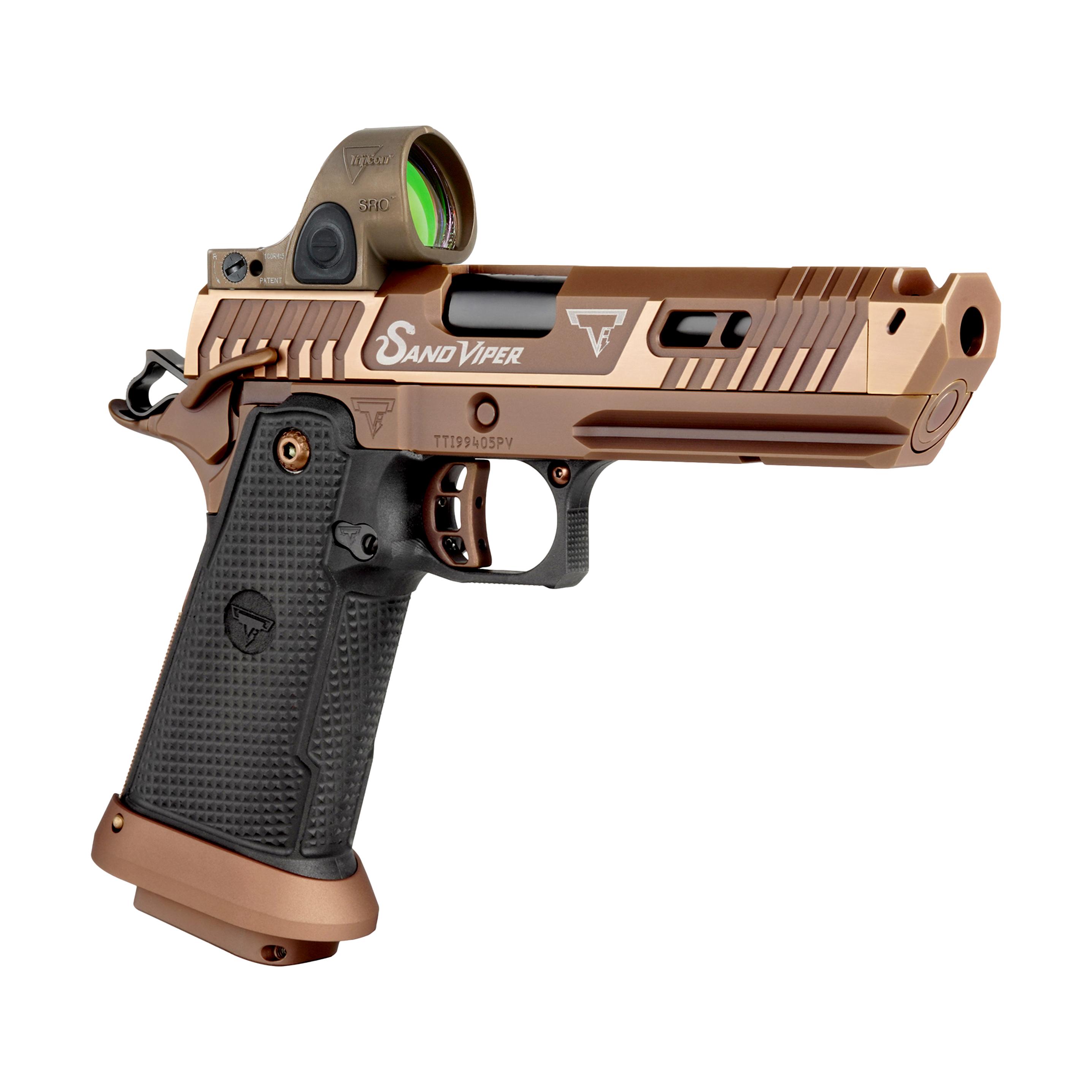 Sand Viper TTI TTI <br><b> Sand Viper w/ Trijicon SRO</b><br> 9mm Para 2