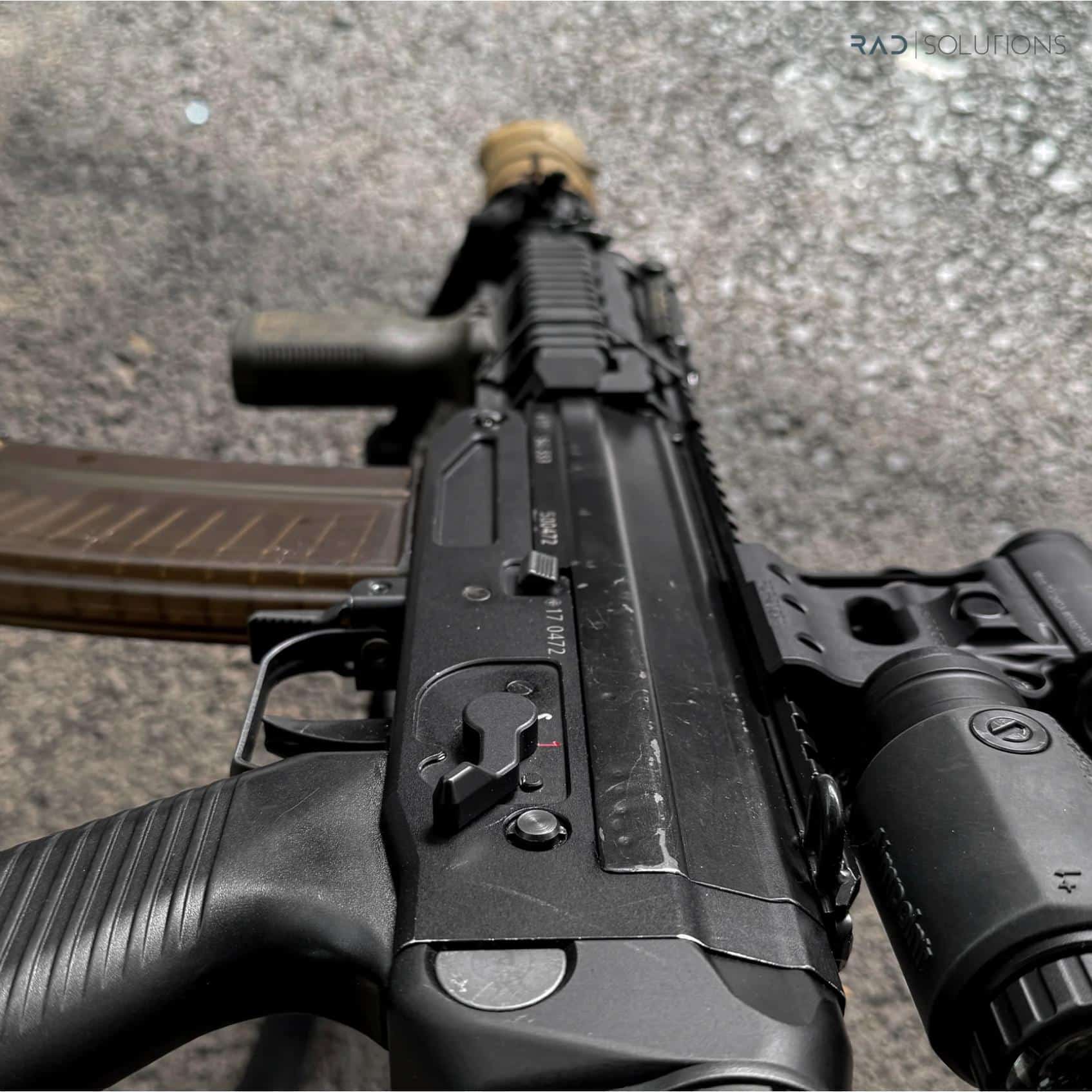 RAD Solutions SG55X / SG75X Sicherungshebel lang RAD Solutions SG55X / SG75X Sicherungshebel lang