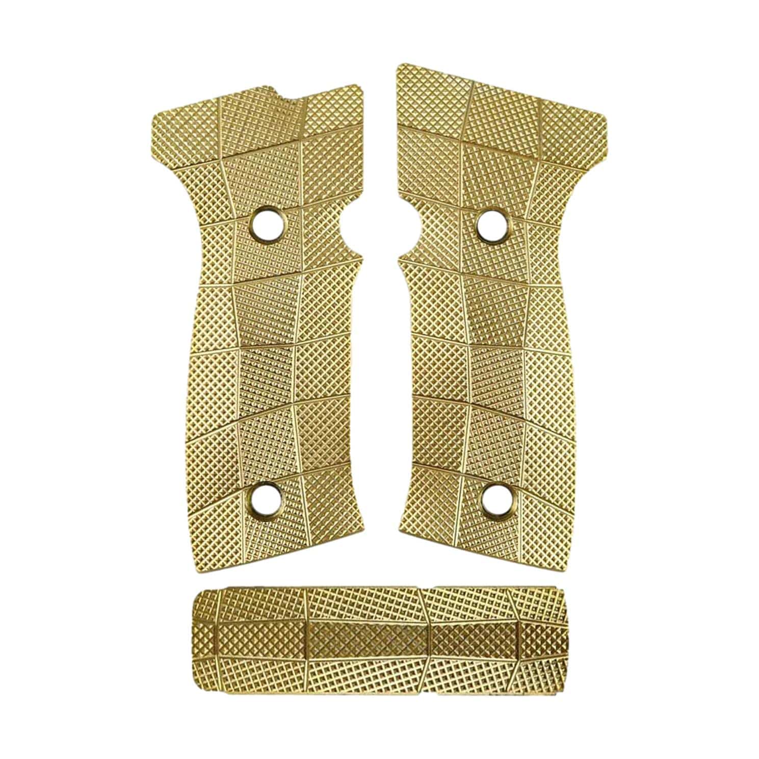 SIGSAUER P320 LOKGrips<br><b>Sig Sauer P320 AXG GridLOK Grips and Backstrap Combo </b><br> Brass | 4
