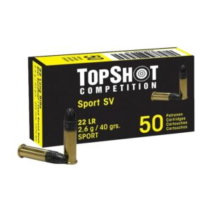 Startseite 68 TopShot <br><b>Competition Black Edition SV | 2.6g | 40grs </b><br>.22 lr | 50 Schuss