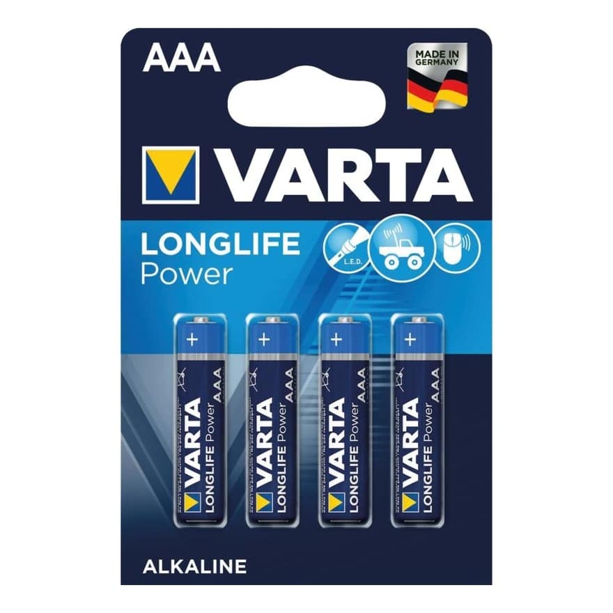 VARTA <br><b>Longlife Power Batterien </b><br>AAA | 1,5 V | LR3 1