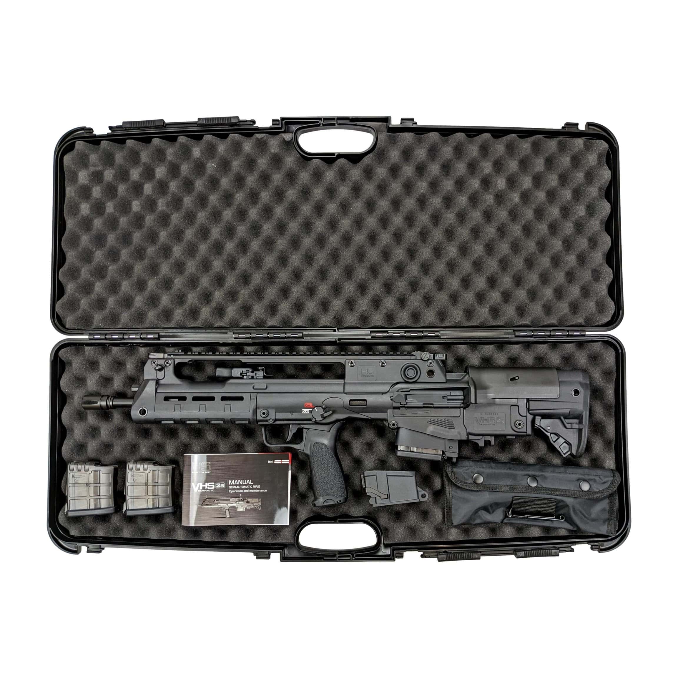 VHS-2-16Zoll-Koffer-Offen-1 HS Produkt <br><b>VHS-2S Bullpup | 16" </b><br>.223 Rem. | Schwarz 2