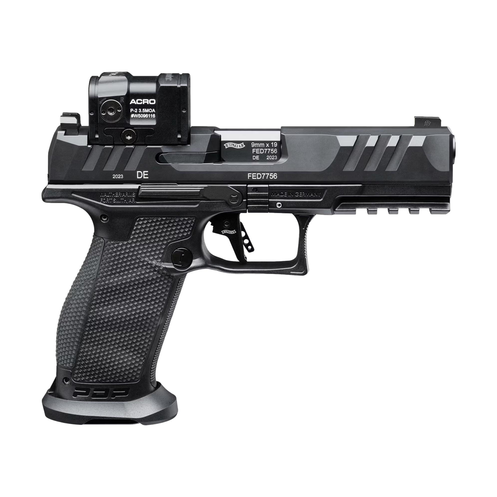 PDP FS Pro OC Aimpoint Walther <br><b>PDP Pro FS 4.5 | Aimpoint </b><br> ACRO P-2 | 9mm Para 2