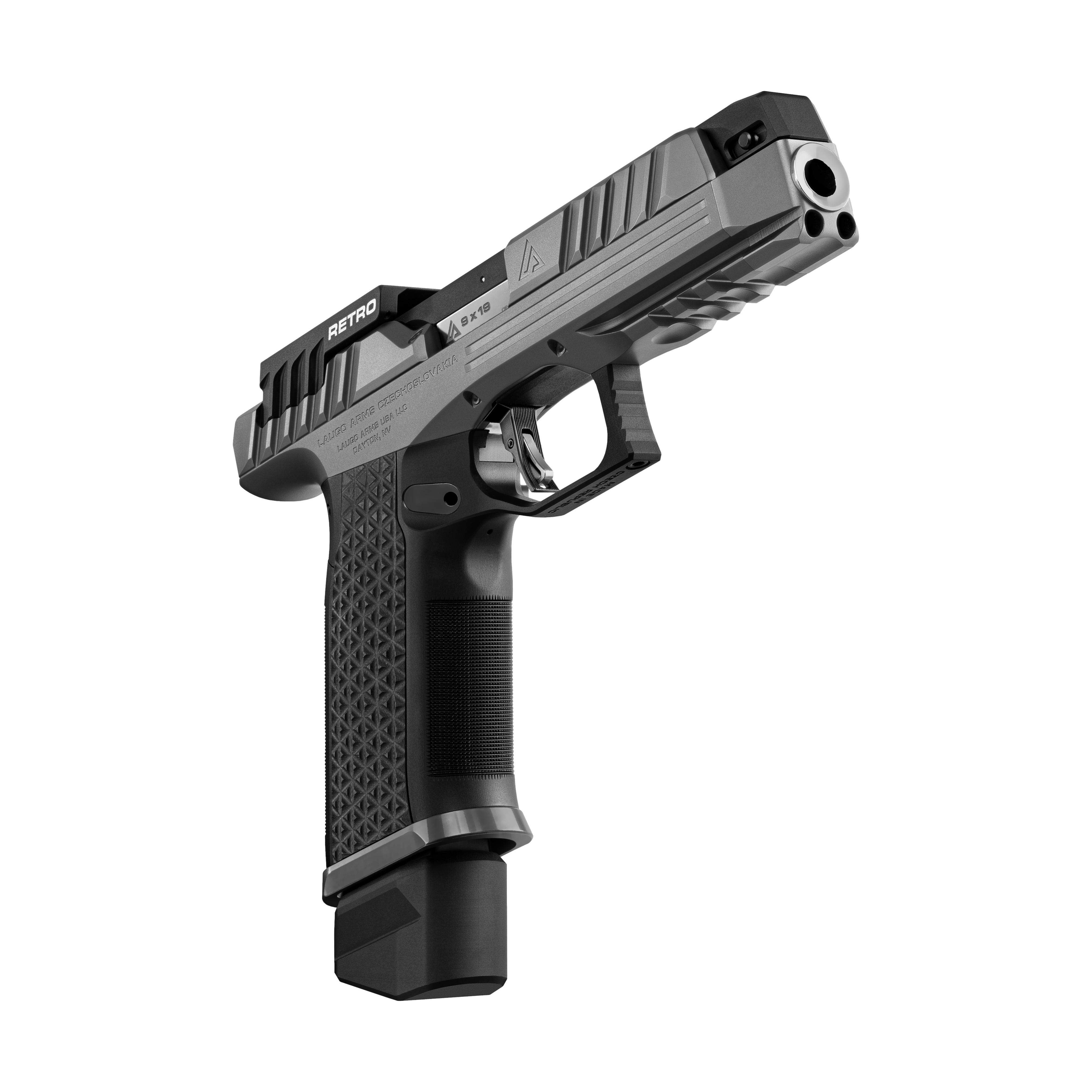 Laugo Arms <br><b>Alien Creator Retro Kit</b><br> 9mm Para | Grey/Black 6